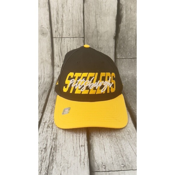 Pittsburgh Steelers NEW ERA SnapBack Adjustable Hat Cap Spellout - Picture 1 of 6